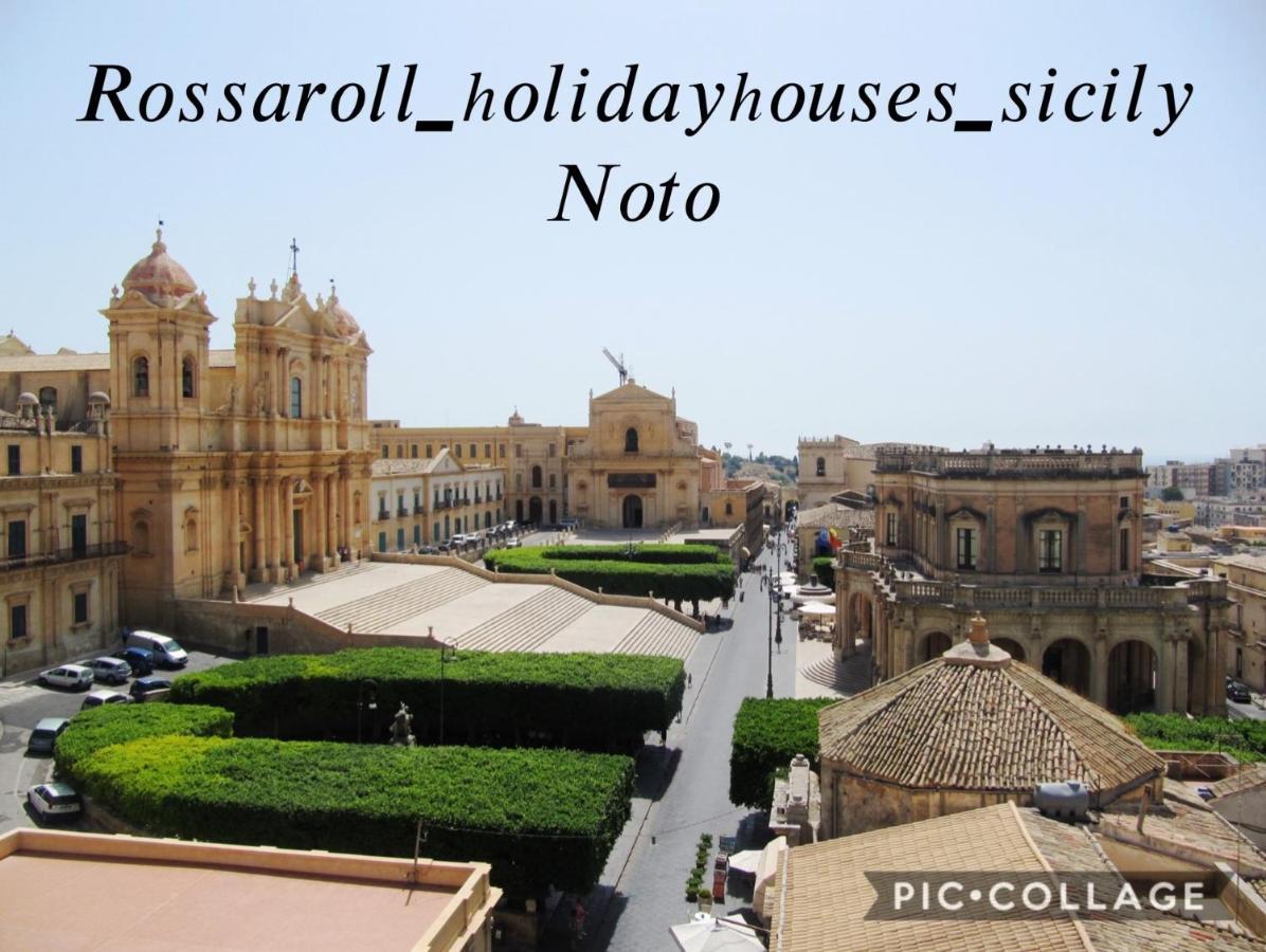 Rossaroll Holiday Houses Noto Buitenkant foto